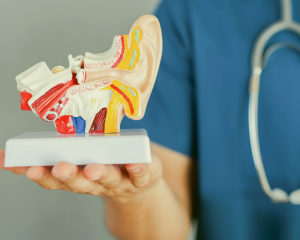 apparato orecchio del medico della riabilitazione