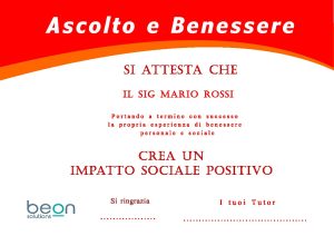 Ascolto e benessere sociale