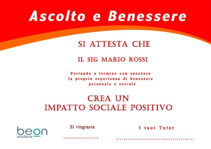 Ascolto e benessere sociale